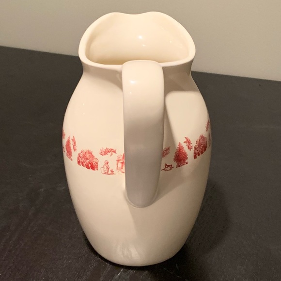 Vintage 2004 Square Nest Christmas Pitcher - Picture 12 of 13